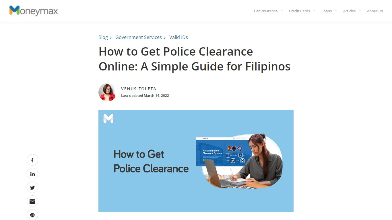 How to Get Police Clearance Online 2022: 4 Easy Steps - Moneymax